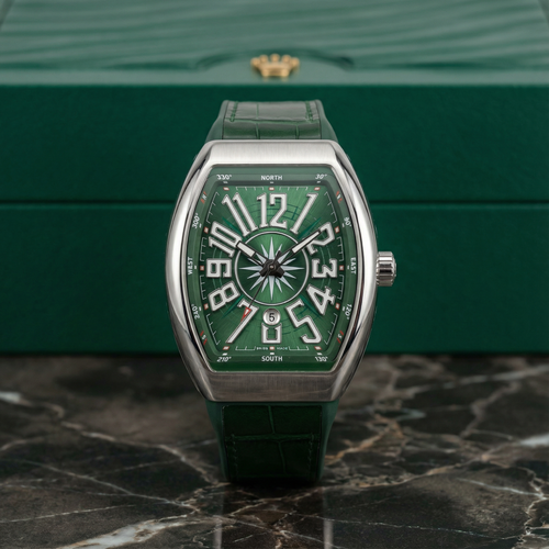 Frank Muller Vanguard Compass style Green