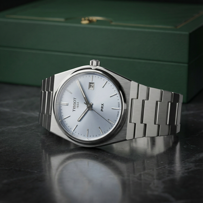 Tissot PRX 1853 tiffany blue