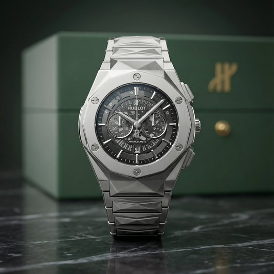 Hublot Diamond Cut Skeleton
