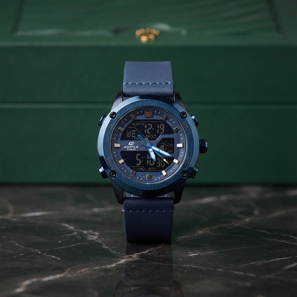 Edifce Casio analog-digital sport model